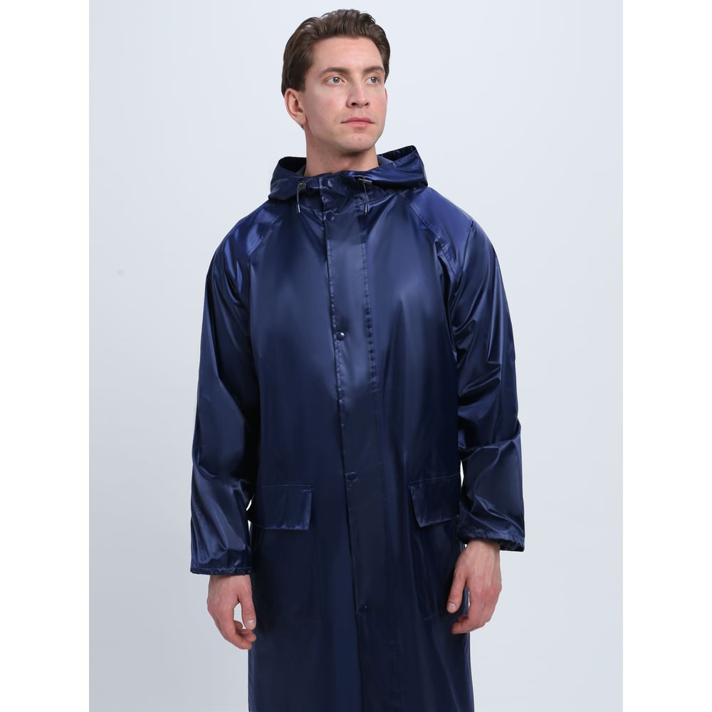 Изображение товара Плащ влагозащитный ProfLine Leader темно-синий 52-54 мужской