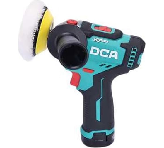 Изображение товара Аккумуляторная полировальная машина(мини) DCA 2 АКБ 2 А*ч ADSP75 (TYPE EK)