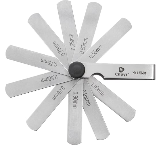 Изображение товара Набор щупов Спрут № 3 (0.5-1.0 мм) 00114480