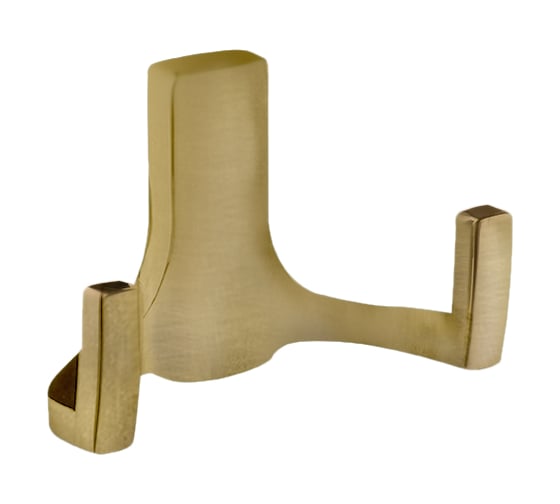 Изображение товара Двухрожковый мебельный крючок Kerron античная бронза KR-0330-AB