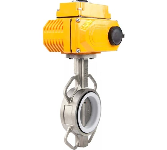 Изображение товара Дисковый затвор DN.ru 304-304-PTFE-2W-Fb-H Ду50 Ру16 электропривод QT-003 220В D050-46289