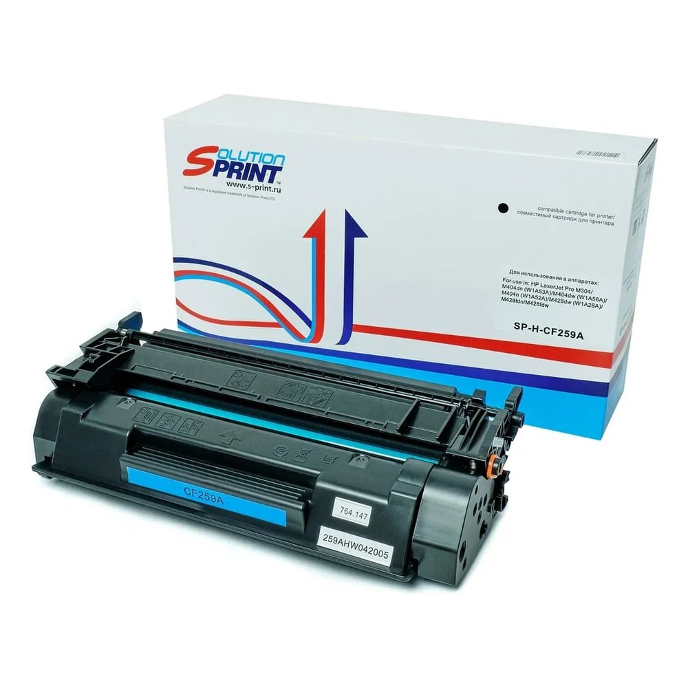 Изображение товара Картридж Solution Print SP CF259A 59A для принтеров HP черный