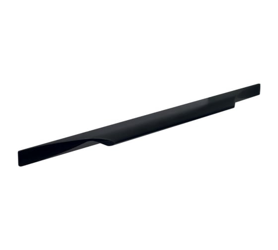 Изображение товара Ручка накладная MAKMART L.340 мм, отделка черный шлифованный (анодировка) HPP.01.0224.BL-BA