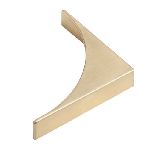 Изображение товара Ручка накладная MAKMART 105x105 мм, отделка золото шлифованное M8247.064.BB