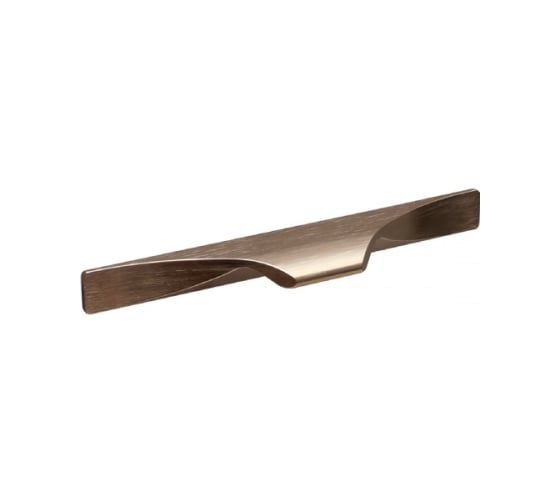 Изображение товара Ручка накладная MAKMART L.140 мм, отделка никель шлифованный (анодировка) HPP.01.0064.CL-BP