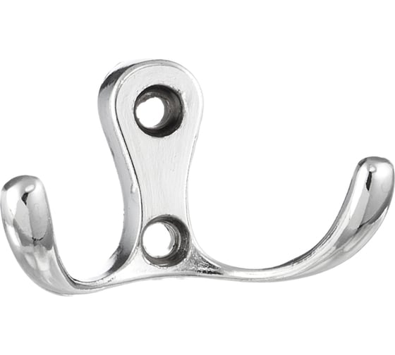 Изображение товара Мебельный крючок KERRON двухрожковый, хром LT-0010