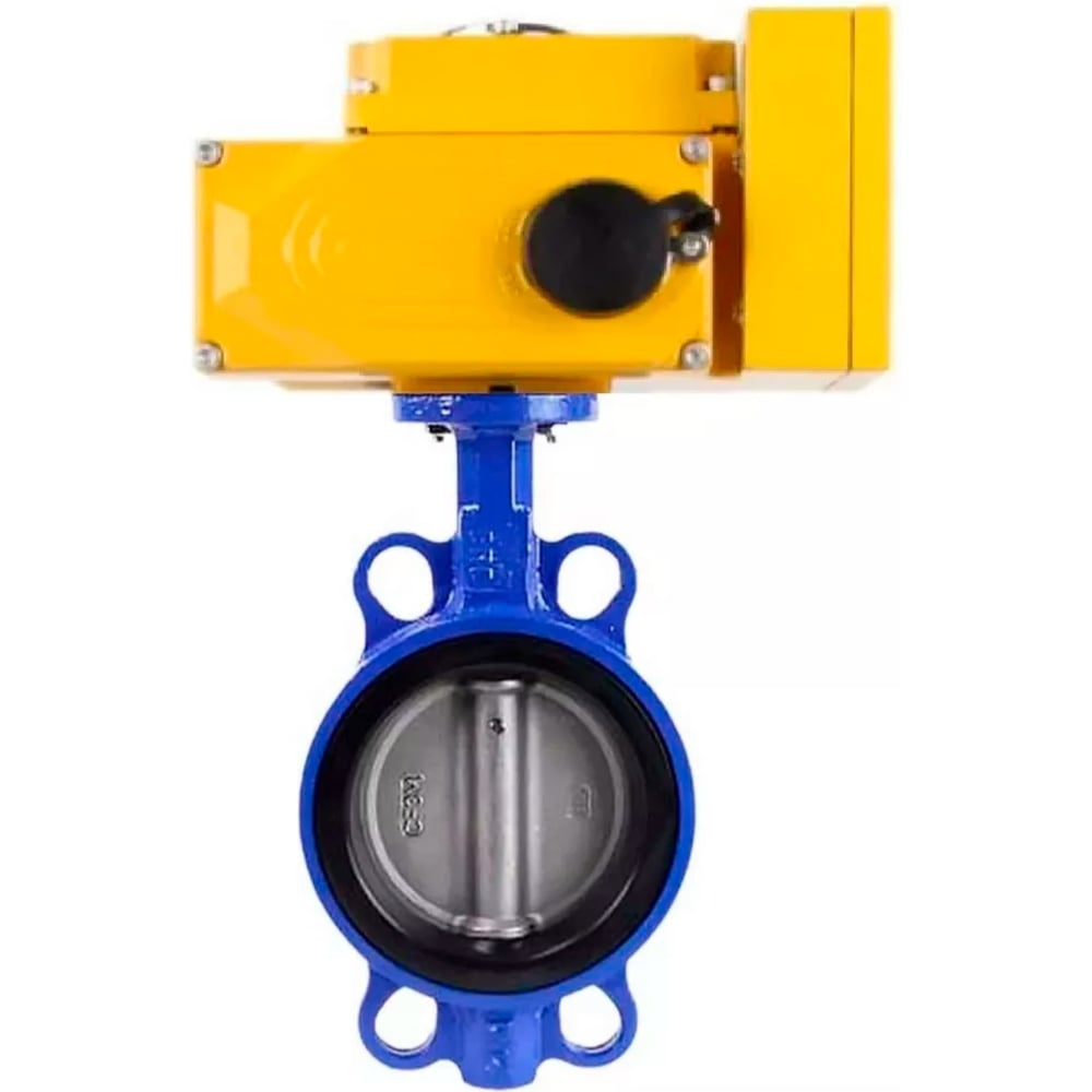 Изображение товара Дисковый затвор DN.ru QT450-304-EPDM-2W-Fb-H Ду80 Ру16 электропривод