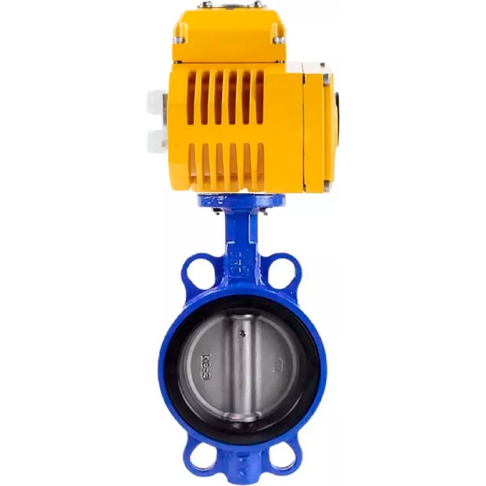 Изображение товара Дисковый затвор DN.ru QT450-QT450-NBR-2W-Fb-H LUG Ду100 Ру16 электропривод QT-010 380В D050-53045