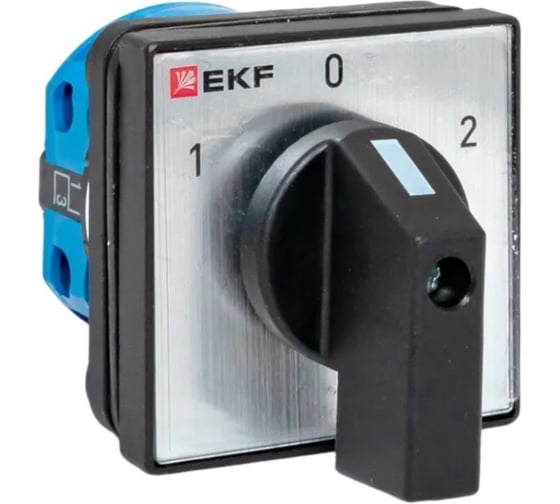 Изображение товара Переключатель кулачковый EKF ПК-1-21 10А 1P «1-0-2» IP65 pk-1-21-10-65