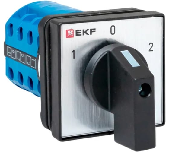 Изображение товара Переключатель кулачковый EKF ПК-1-23 10А 3P «1-0-2» IP65 pk-1-23-10-65
