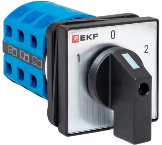 Изображение товара Переключатель кулачковый EKF ПК-1-23 25А 3P «1-0-2» IP65 pk-1-23-25-65
