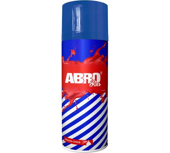 Изображение товара Краска-спрей ABRO акриловая, № 369 синяя RUS SPO-369-R