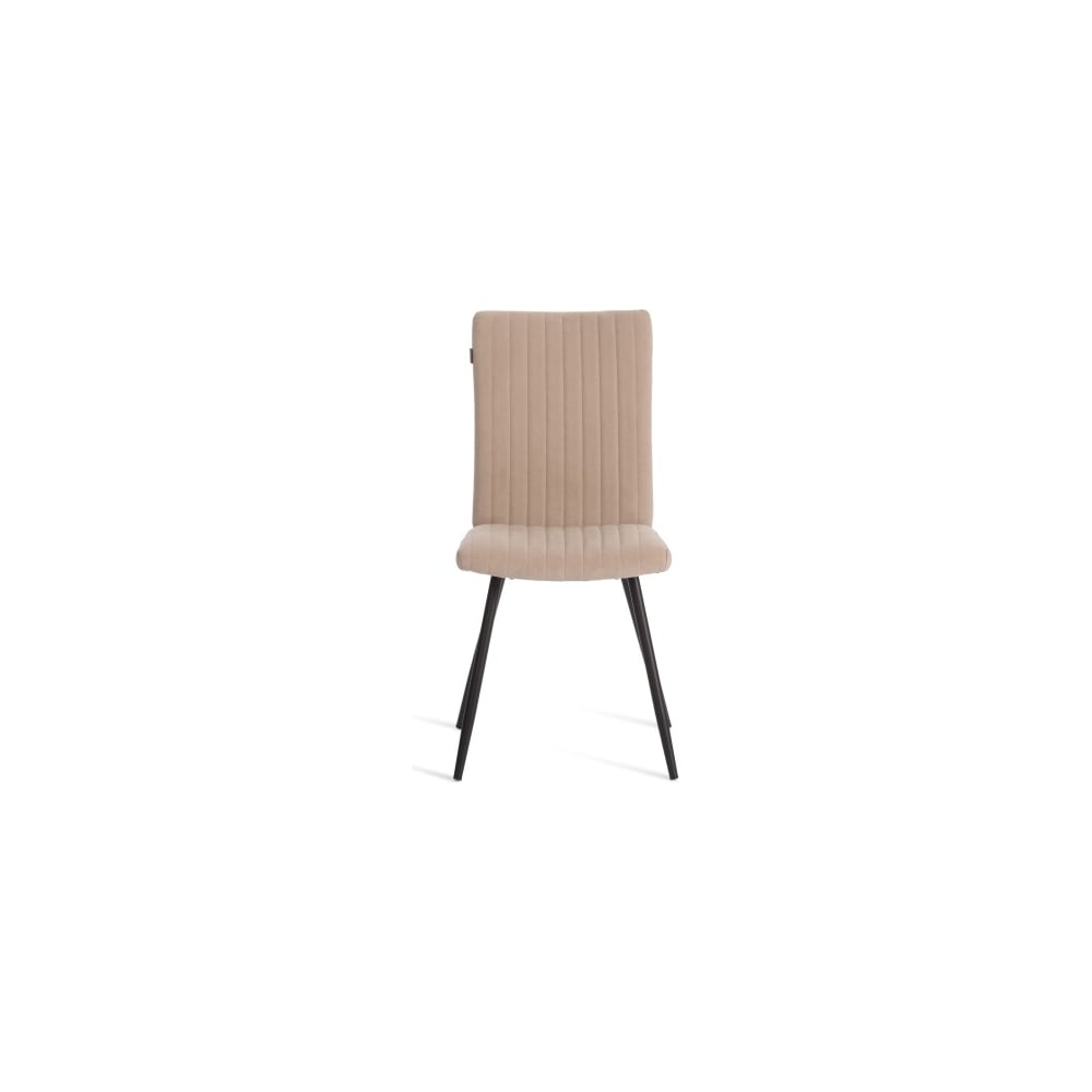 Изображение товара Стул обеденный Tetchair Monte Carlo флок, 50x55x93, бежевый/черный 7 24611
