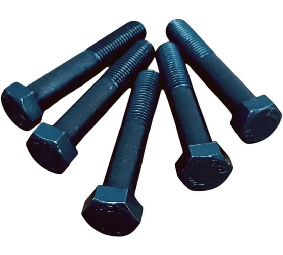 Изображение товара Болт высокопрочный 23 БОЛТА М16x140 мм, DIN931, к.п.12.9 черный ,2 шт П0000024875