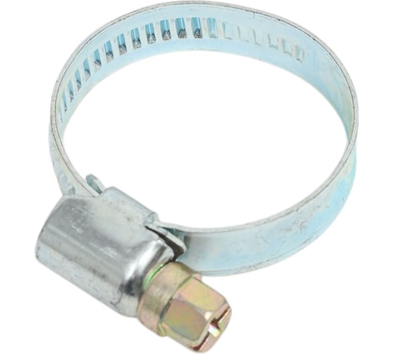 Изображение товара Металлический хомут стяжка 23 БОЛТА 20-32 мм шир.9 мм, 5 шт. 47559