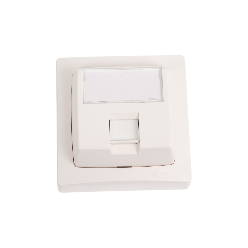 Изображение товара Розетка Legrand RJ45 UTP Cat 5 серия Oteo монтаж накладной белая