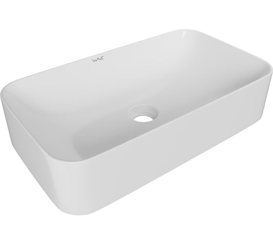 Изображение товара Раковина накладная на столешницу WAVE Promo 605_350_140 ш_г_в без перелива,белый,прямоуг 552550