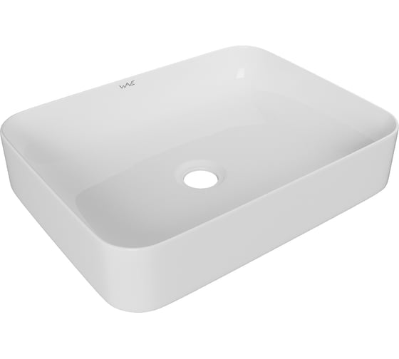 Изображение товара Раковина накладная на столешницу WAVE Quadro 500_390_140 ш_г_в без перелива,белый,прямоуг 552548