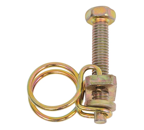 Изображение товара Хомут проволочный 23 Болта 10 мм спиральный металл ОЦ, 5 шт. 00000000Пр10