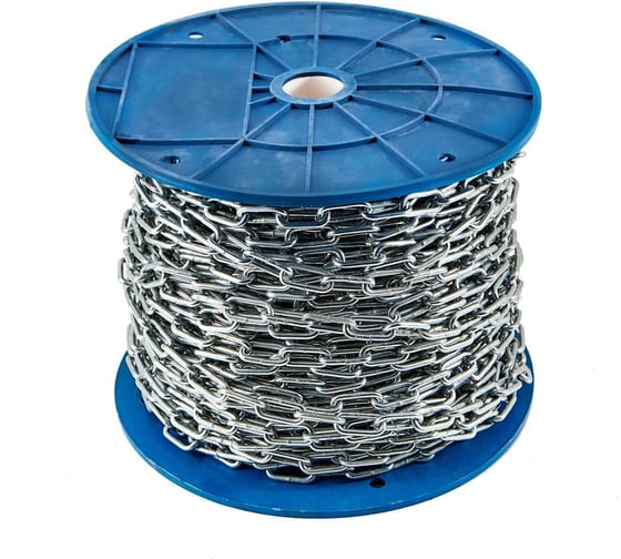 Изображение товара Цепь 23 Болта короткое звено d4 40 м стальная ОЦ DIN766 B6J100400033С07