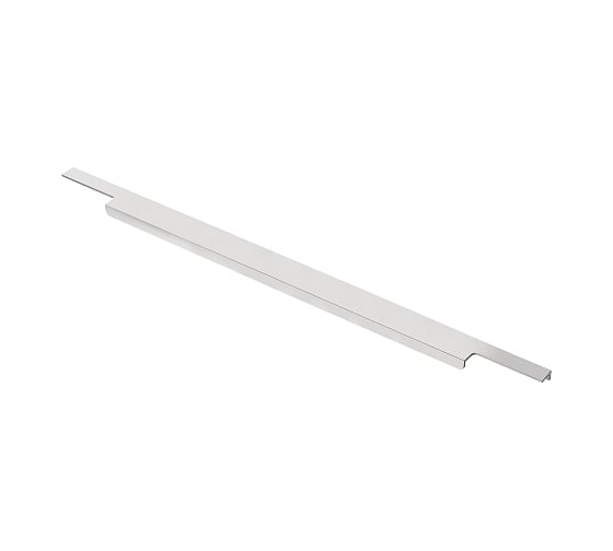 Изображение товара Ручка торцевая Kerron, 700 мм (фасад 18 мм), матовый хром RT-001-700 SC