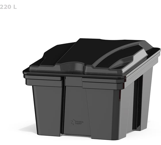 Изображение товара Ящик 220 л черный POLIMER GROUP FB2201