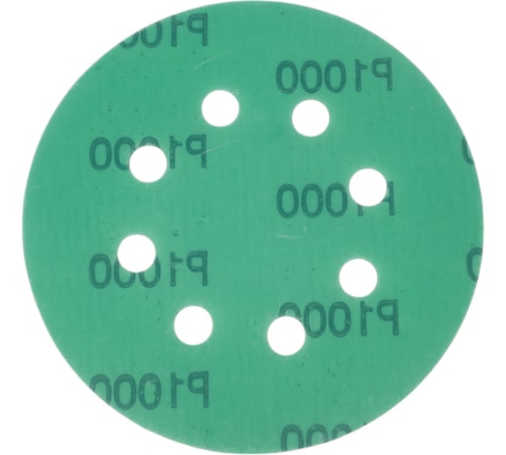 Изображение товара Самозацепляемый круг FILM 125 мм, P1000, 8 отверстий, 50 шт Orientcraft F12510008