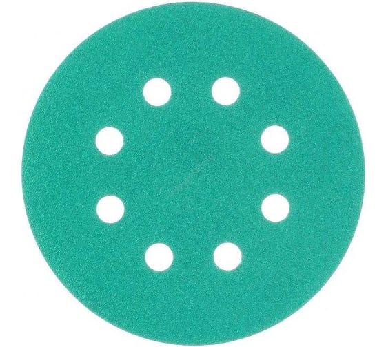Изображение товара Самозацепляемый круг FILM 125 мм, P1200, 8 отверстий, 50 шт Orientcraft F12512008