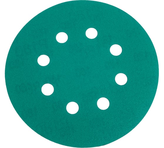 Изображение товара Самозацепляемый круг FILM 125 мм, P180, 8 отверстий, 50 шт Orientcraft F1251808