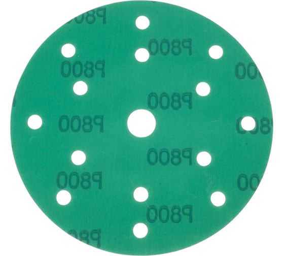 Изображение товара Самозацепляемый круг FILM 150 мм, P800, 15 отверстий, 50 шт Orientcraft F15080015