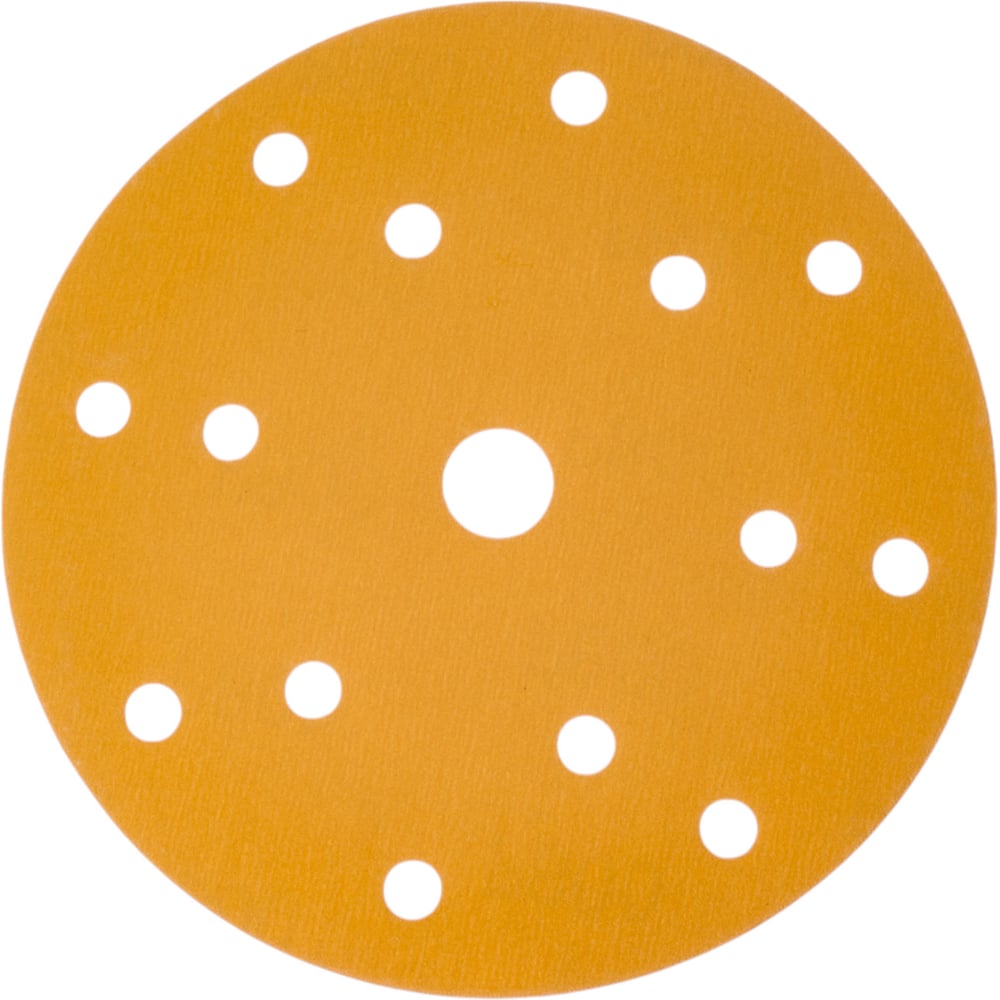 Изображение товара Самозацепляемый круг GOLD 150 мм 15 отверстий P800 50 шт Orientcraft G15080015