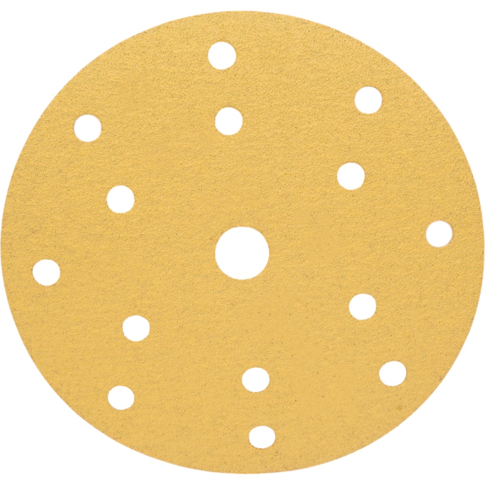 Изображение товара Самозацепляемый диск GOLD 150 мм 15 отверстий P100 50 шт Orientcraft G15010015
