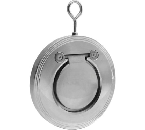 Изображение товара Обратный клапан межфланцевый TITAN LOCK нержавеющий хлопушка DN100, TLCVF100S