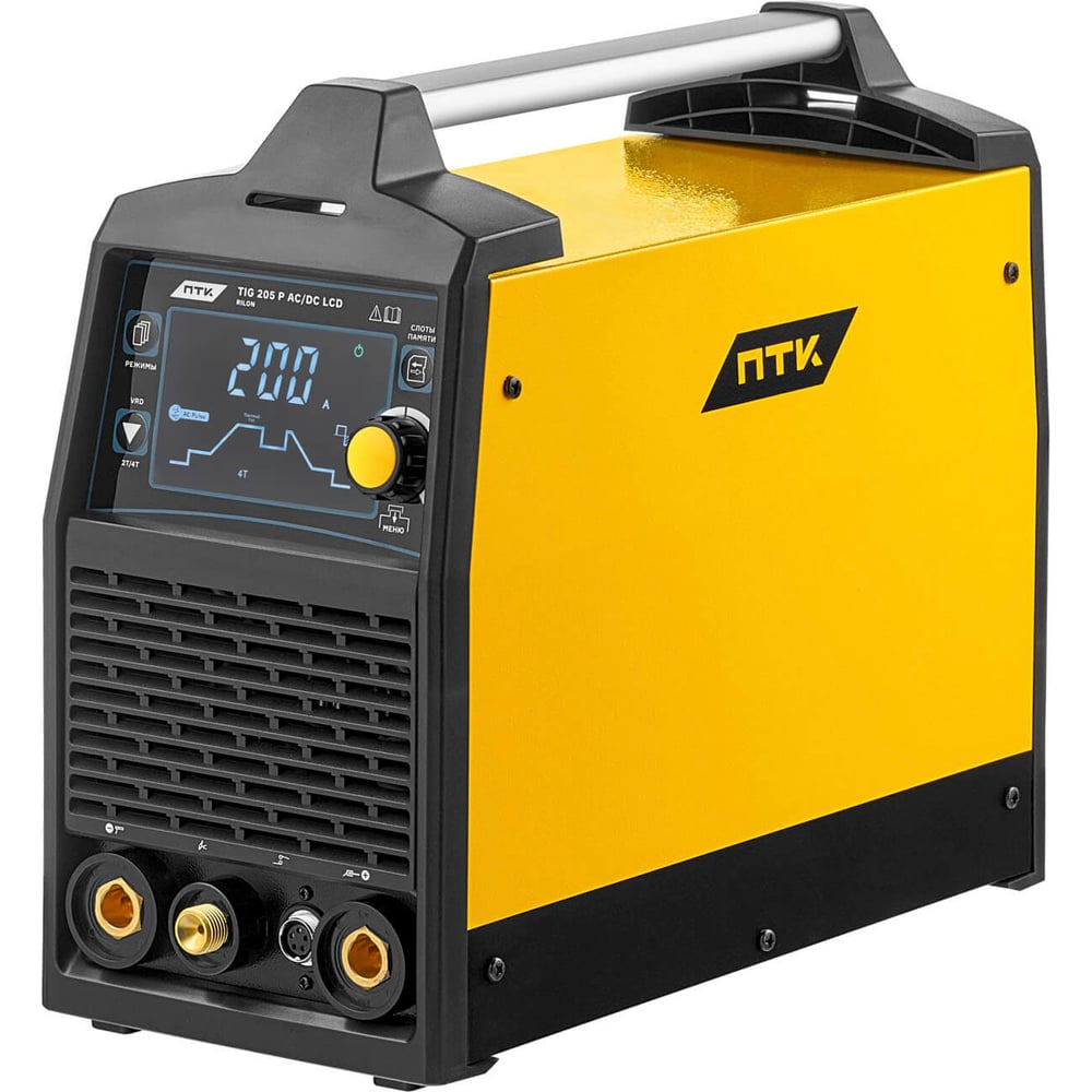 Изображение товара Аппарат аргонодуговой сварки ПТК RILON TIG 205 P AC/DC LCD 00000043405