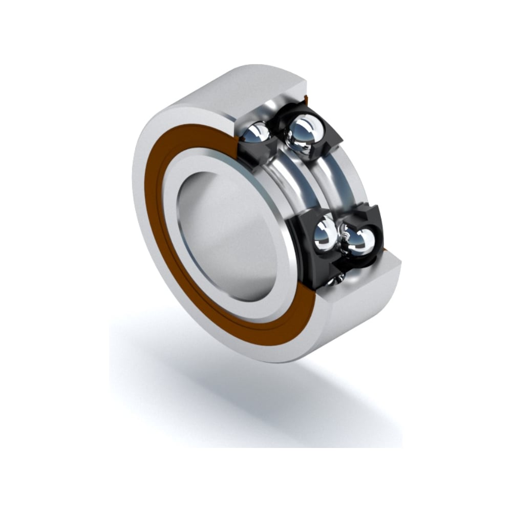 Изображение товара Подшипник BS Bearing 3006-2RS шариковый двухрядный радиально-упорный 55x55x19 мм