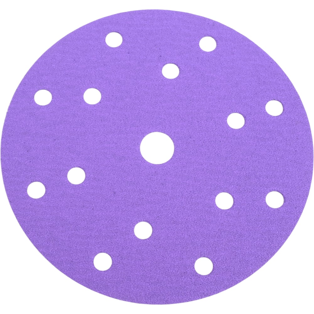 Изображение товара Самозацепляемый круг Orientcraft CERAMIC 150 мм 15 отверстий, 50 шт