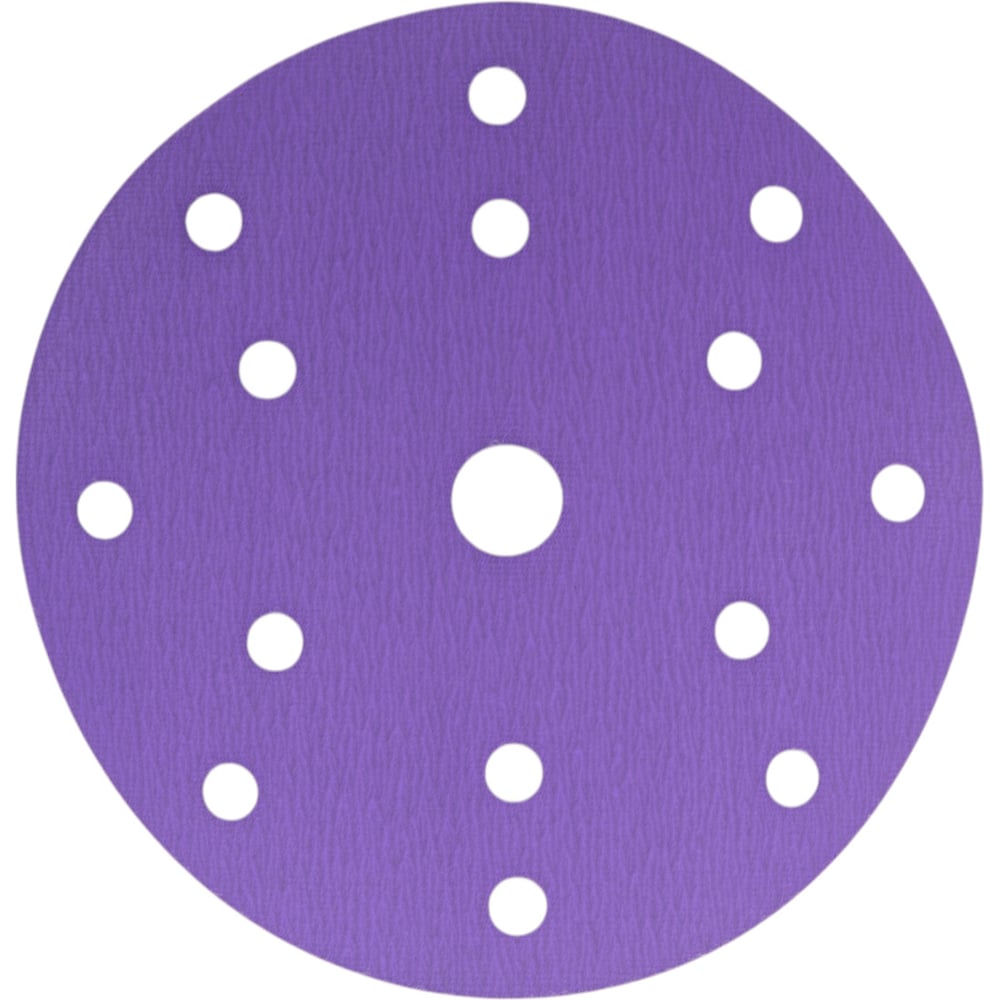 Изображение товара Самозацепляемый круг Orientcraft CERAMIC 150 мм, 15 отверстий, P400, 50 штук