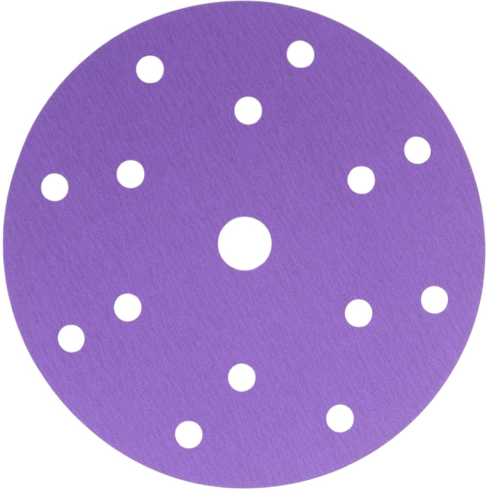 Изображение товара Самозацепляемый круг Orientcraft CERAMIC 150 мм, 15 отверстий, P240, 50 шт