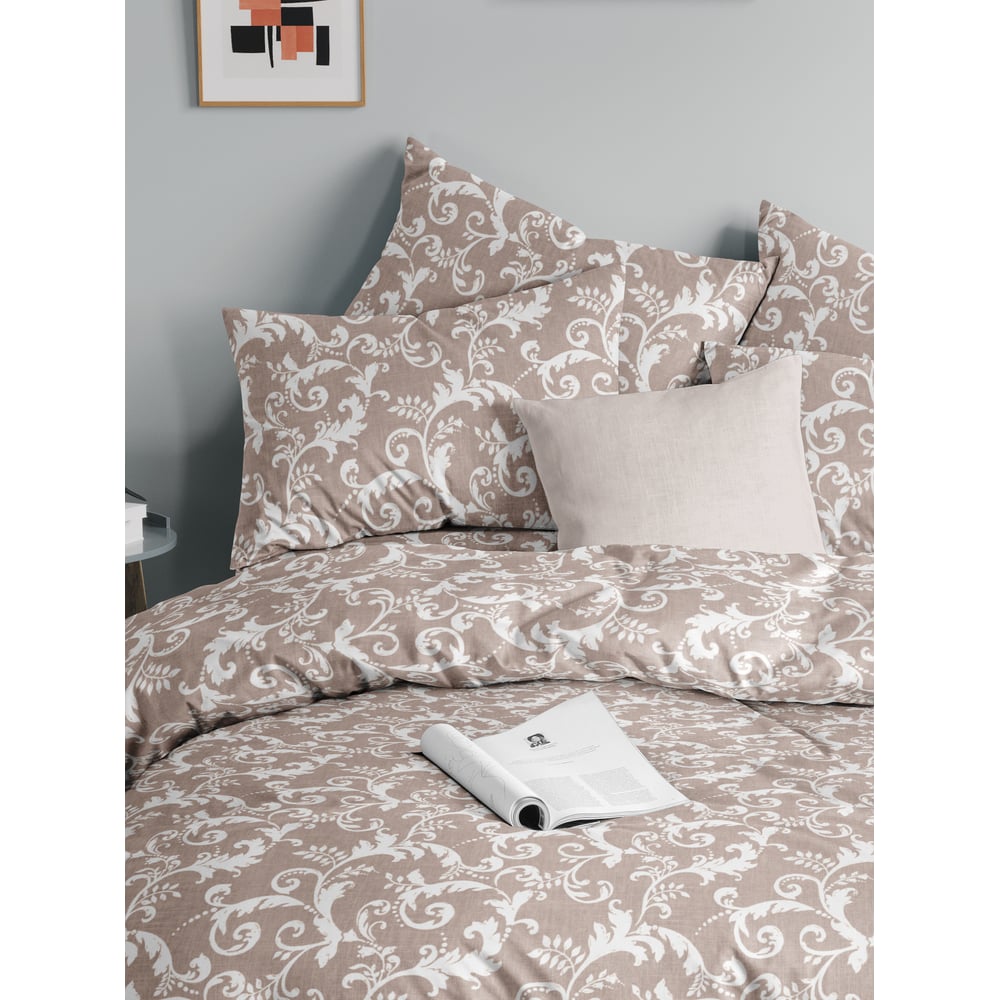 Изображение товара Комплект постельного белья Guten Morgen бязь Вензеля 2 сп Макси с наволочками 50х70