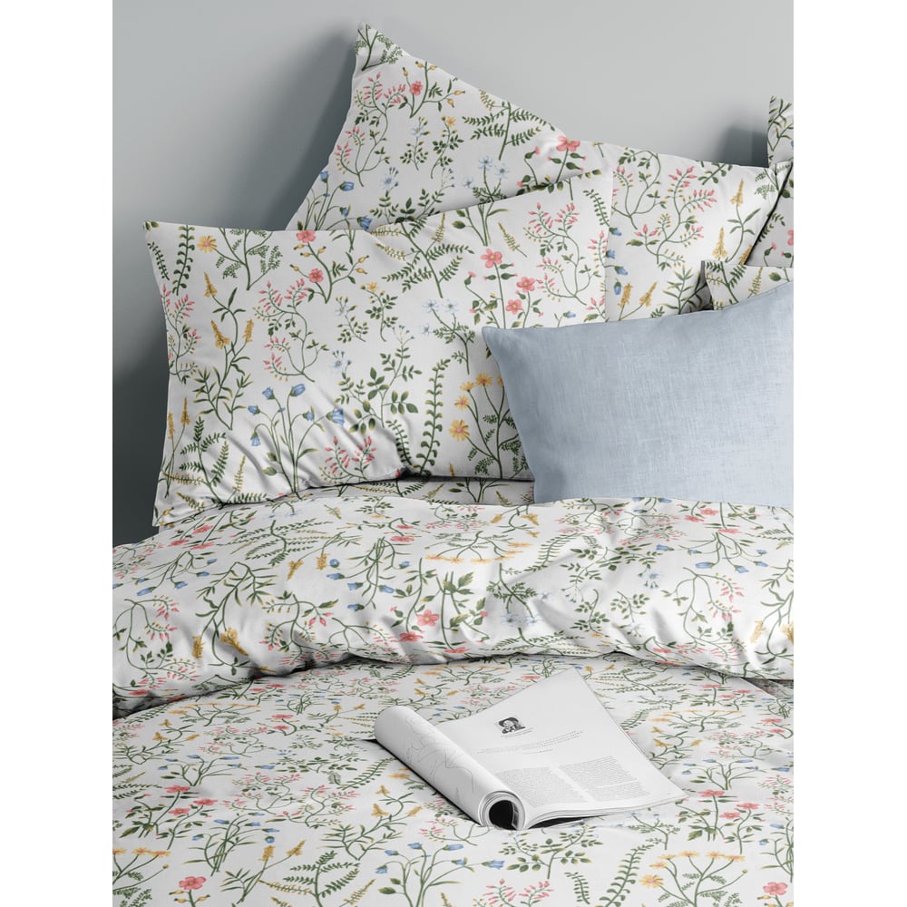 Изображение товара Комплект постельного белья Guten Morgen Gardenia евровый 50x70 см ткань бязь