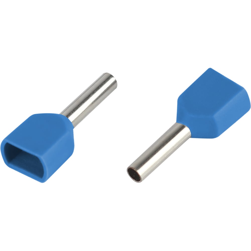 Изображение товара Двойная гильза ЭРА NO-225104 для соединения проводов 2.5 мм², упаковка 50 шт.