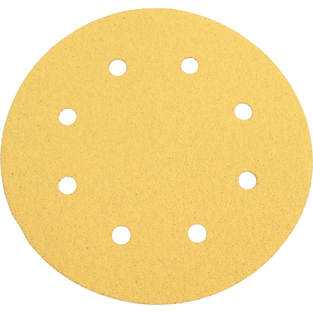 Изображение товара Самозацепляемый круг GOLD 180 мм 8 отверстий P80 Orientcraft G180808 50 шт