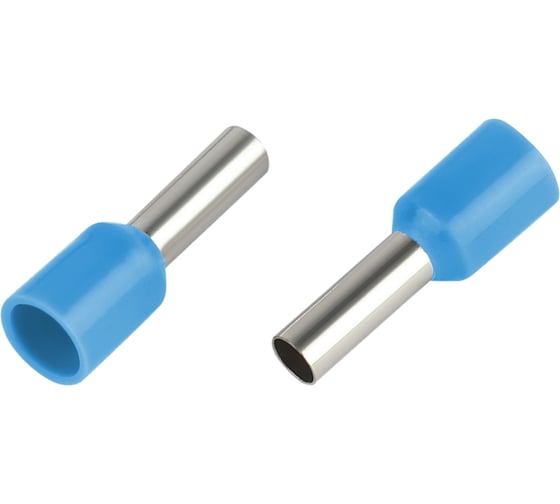 Изображение товара Наконечник гильза ЭРА NO-22566 НШвИ 2,5-8 с изолированным фланцем (упаковка 500 шт.) Б0063422