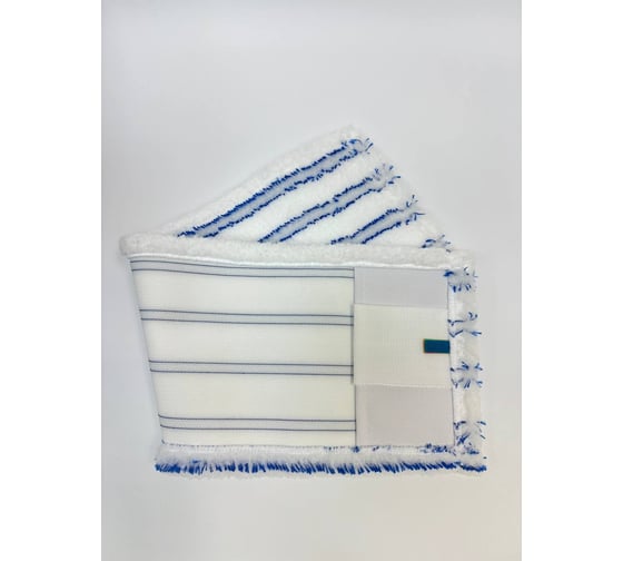 Изображение товара Плоский моп ДТТ 40х13, микрофибра (уши+карманы) С 040-МФ