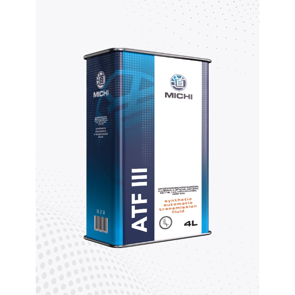 Изображение товара Трансмиссионное масло Michi ATF III 4637509 для автоматических коробок передач