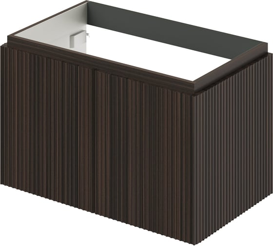 Изображение товара Тумба под раковину подвесная ИТАНА BAND 80 798x471x500 мм, эвкалипт 4657826222565