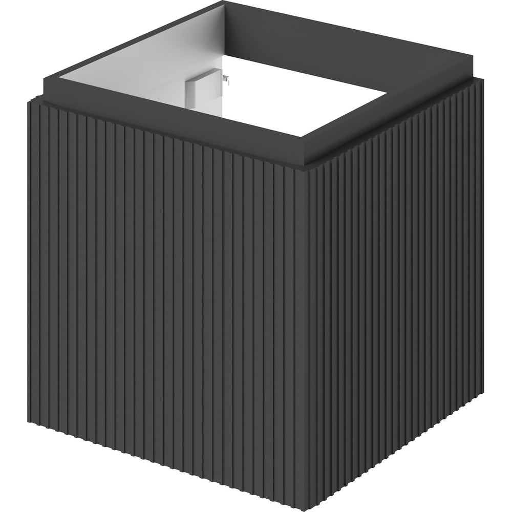 Изображение товара Тумба под раковину ИТАНА BAND 50 левая графит 500x471x500мм