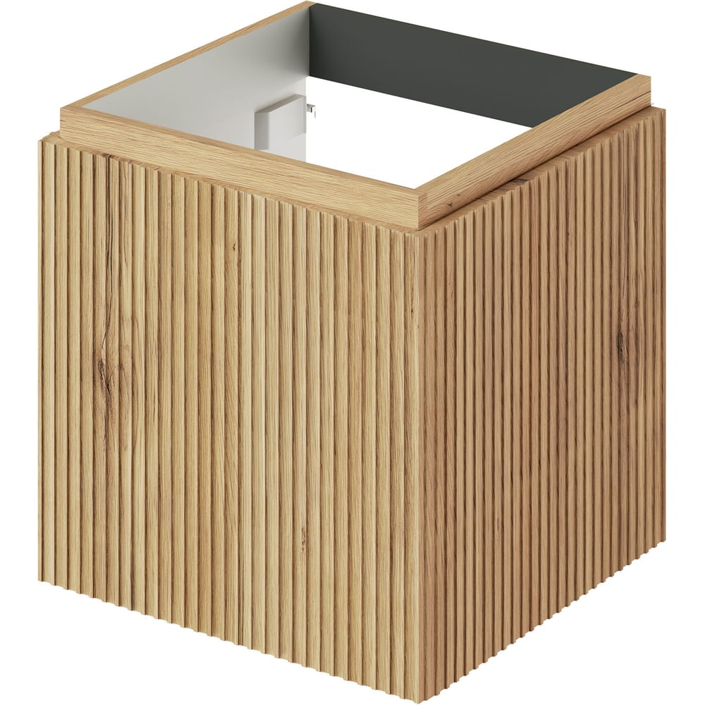 Изображение товара Подвесная тумба для раковины ИТАНА BAND 50, МДФ, дуб мавелла, современный стиль