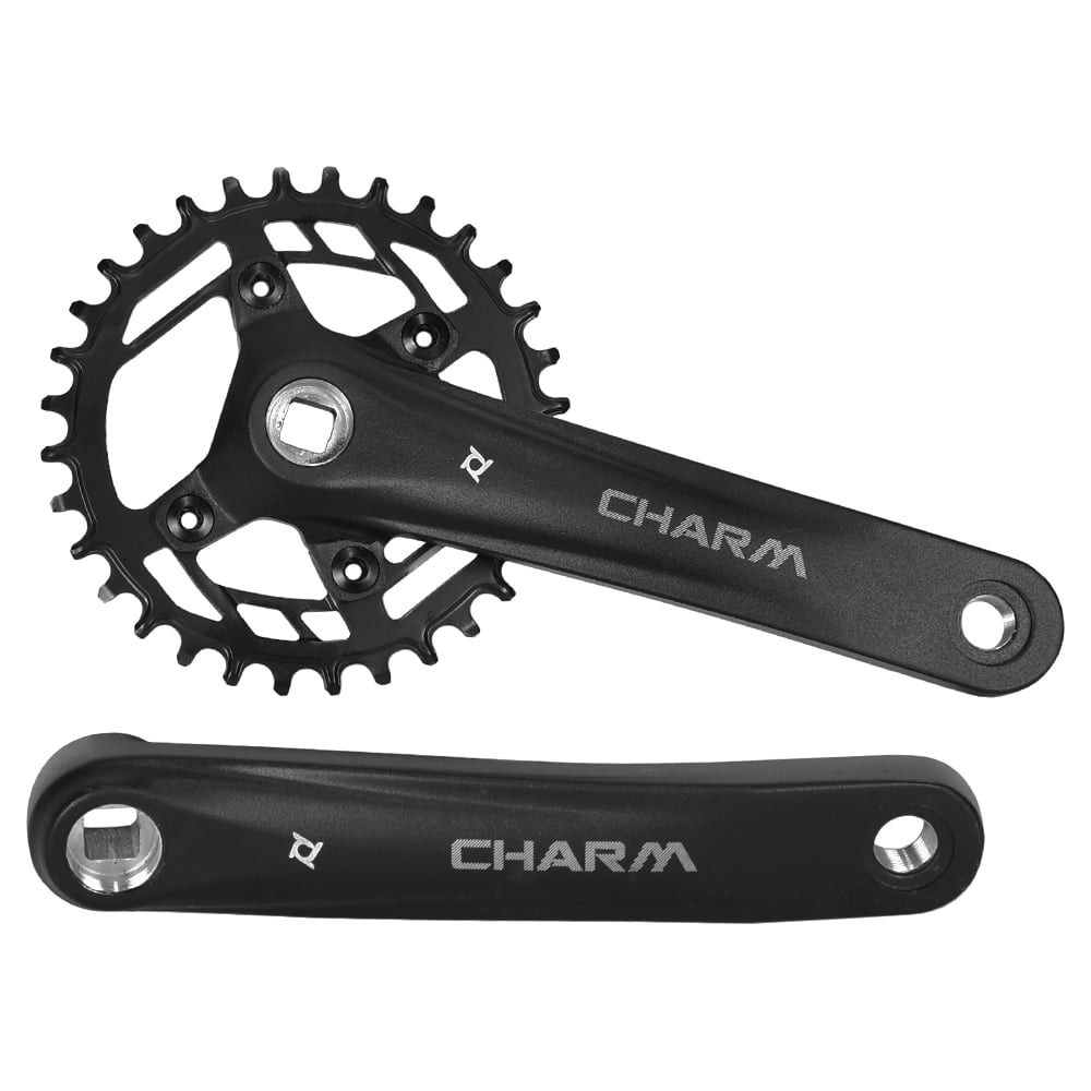 Изображение товара Система PROWHEEL CHARM-FDO4S-B-32T 175 мм, AL-6061-T6, CHAINLINE:50 мм, под квадрат, черный H000017499