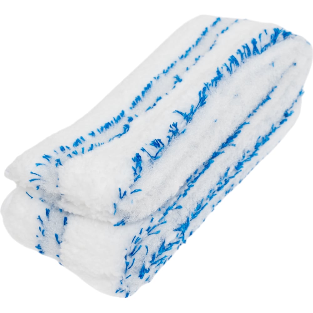 Изображение товара Шубка для мытья окон ДТТ 45 см с абразивной вставкой и креплением на липучке